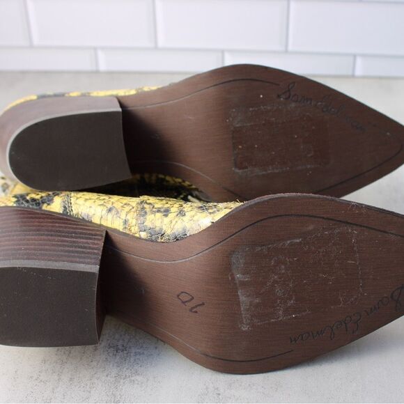 Sam Edelman WINONA Western Booties Ankle 7 - Picture 4 of 7